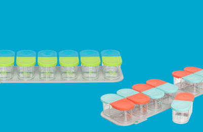 Sagely weekly pill organizer double bundle