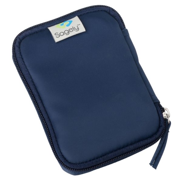 Weekend Travel Pouch for XL Weekly Pill Organizer (Navy)